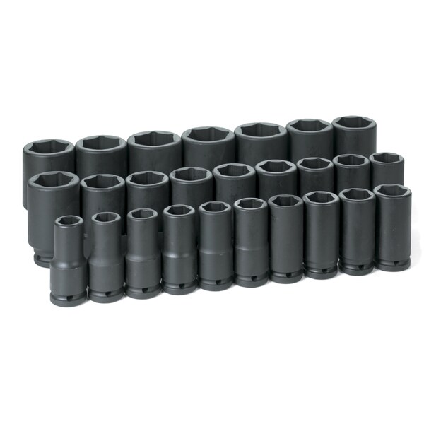 SKT SET 3/4" DR MASTER 26PC DP SET 19-50